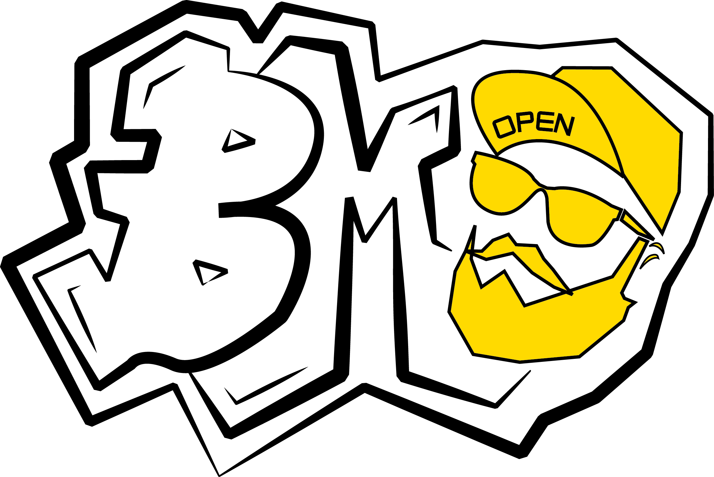 Beardy Moves Open Logo